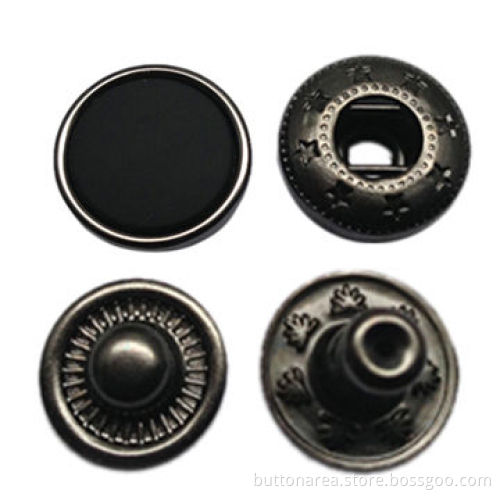 Ring Snap Button, Assembled Cap